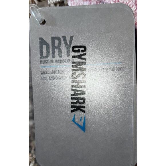 NWT GYMSHARK Compression Fit Fleur Texture Leggings Dusky Pink Marl Workout XS - Picture 9 of 9